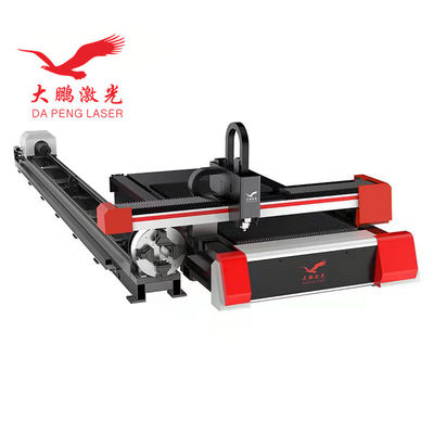 Portable Gantry Type Pipe Laser Cutter , Iron Fiber Laser Tube Cutting Machine