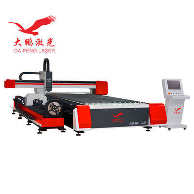 Portable Gantry Type Pipe Laser Cutter , Iron Fiber Laser Tube Cutting Machine
